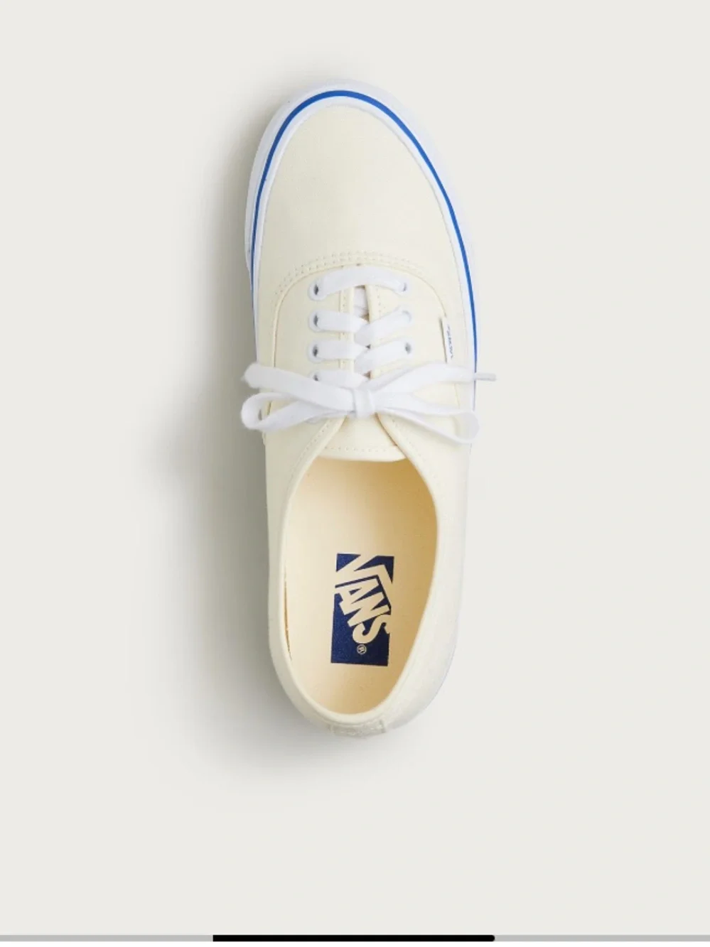 Vans j.Crew Collab Vans® Premium Authentic sneakers in canvas Men 7 women’s 8.5